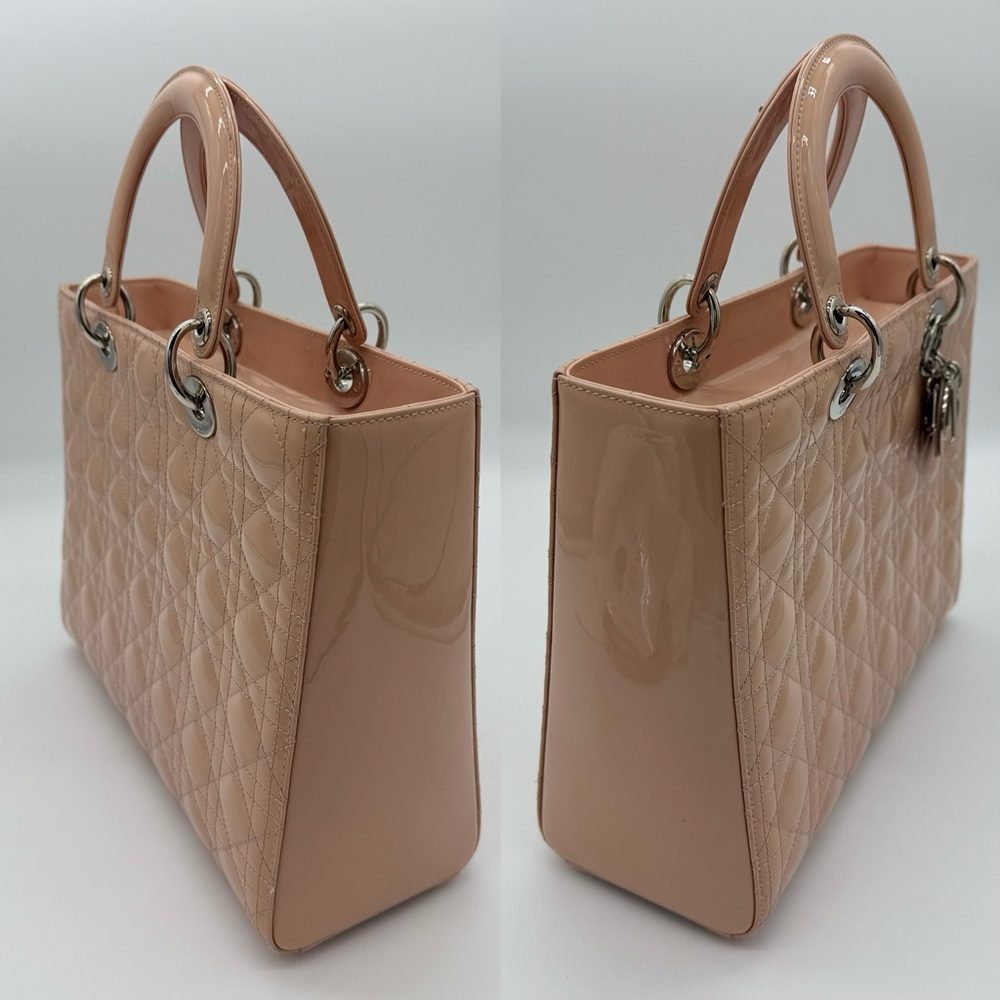 Authentic Christian Dior Large Lady Dior tote - Picture 3 of 16